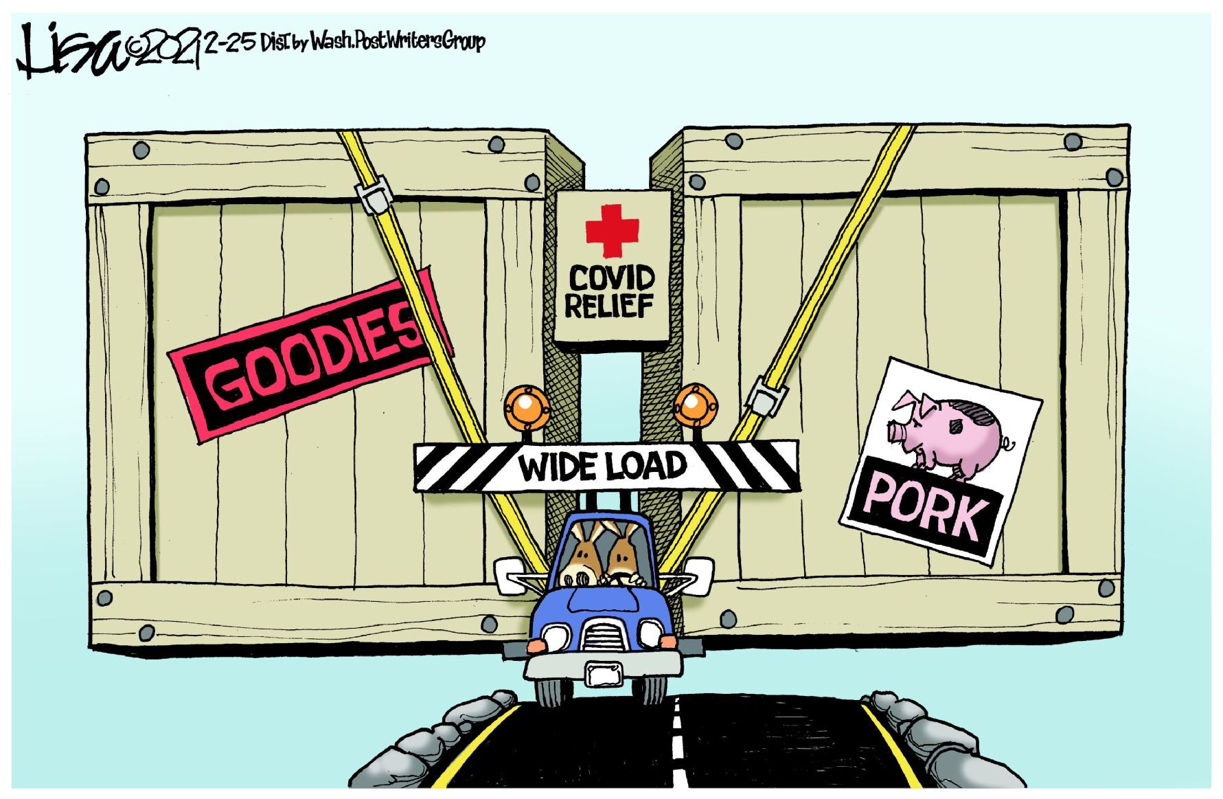 Lisa Benson cartoon
